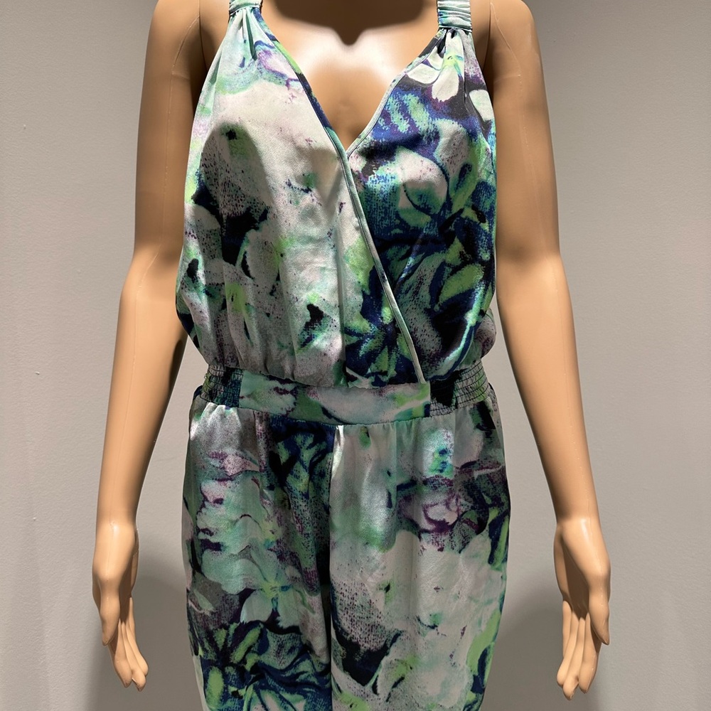Floral Halter Jumpsuit